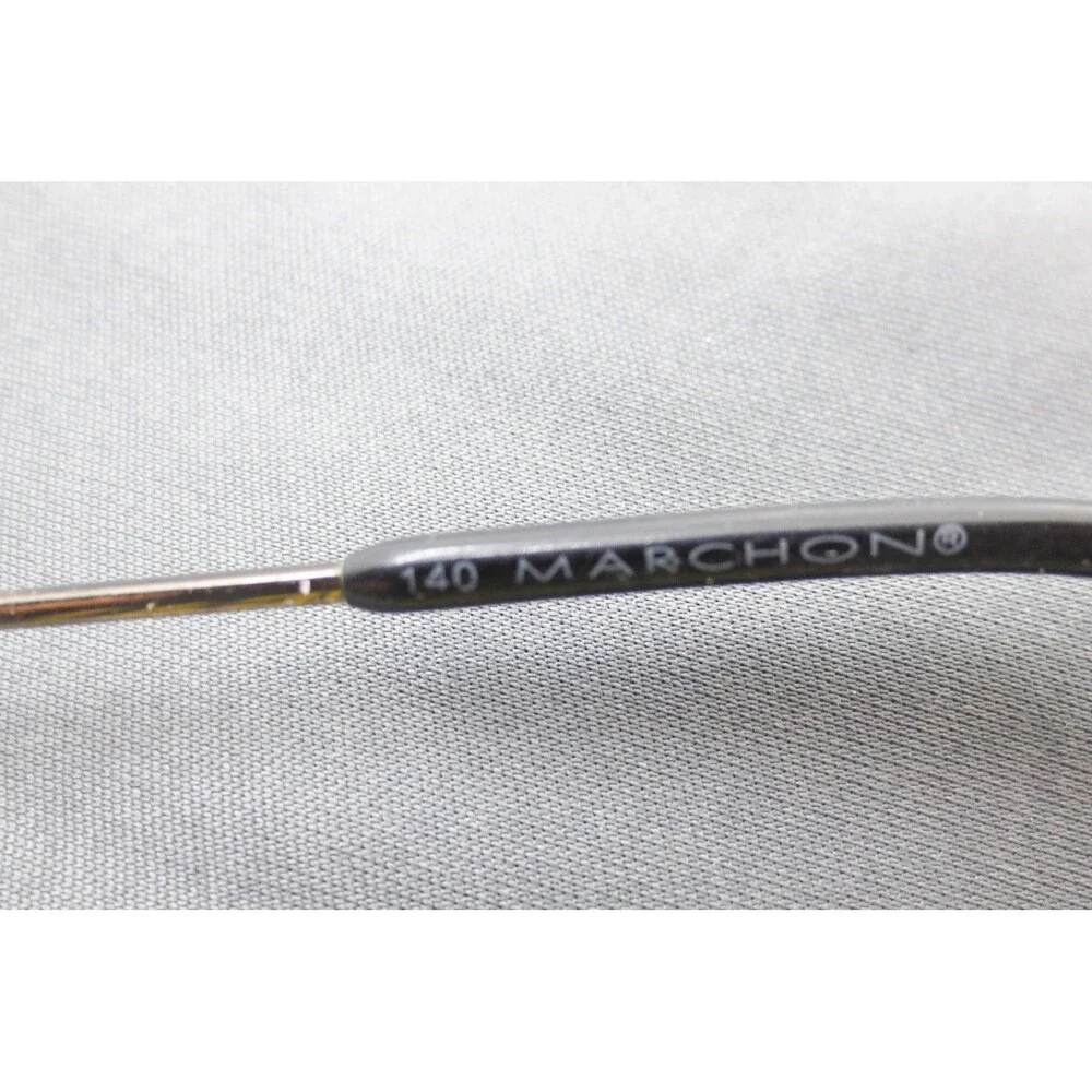 Marchon M512 033 Gunmetal Rectangular Metal Eyeglasses Frames 51-18-140